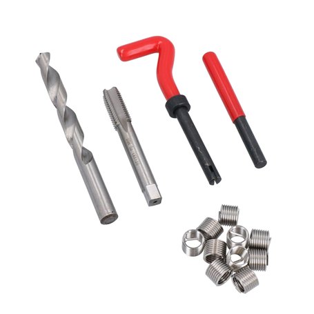 AB Tools M12 x 1.75mm kit de réparation de Filetage/helicoil 9pc endommagé un016