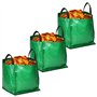 Spares2go Lot de 3 sacs à déchets de jardin 120 l