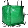 Spares2go Lot de 3 sacs à déchets de jardin 120 l