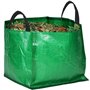 Spares2go Lot de 3 sacs à déchets de jardin 120 l