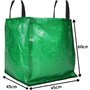 Spares2go Lot de 3 sacs à déchets de jardin 120 l