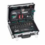 Brüder Mannesmann Tools Set Tool Box, 1 Piece, M29067, Noir