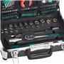 Brüder Mannesmann Tools Set Tool Box, 1 Piece, M29067, Noir