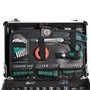 Brüder Mannesmann Tools Set Tool Box, 1 Piece, M29067, Noir