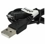 vhbw Câble de données USB (USB standard type A vers appareil photo) compatible avec Sony Cybershot DSC-RX100 II, DSC-RX100 III, 