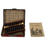 Larcele 9 Chiffres Abacus en Bois Chinois Vintage sp-01