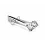 Ibili 744300 Pince Pâtisserie avec Anneaux INOX Argent 4 x 17 x 6 cm