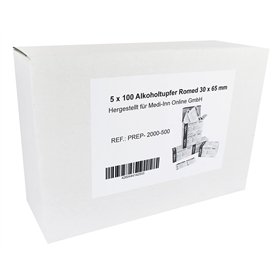 Tampons Alcool 30 X 65 mm Écouvillon Alkoholpads Divers Quantités (500 Pièces)