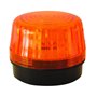 Europe AUTOATISMES SL24AC Feu Clignotant Orange 6-12-24V AC Amoule Xenon pour Portail ou Garage