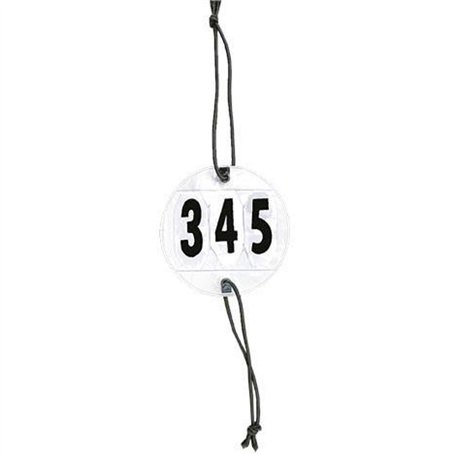 HKM Numéro de tournoi 9576 - Blanc - Taille unique