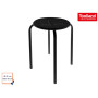 Tabouret en métal Robuste et Stable VELLEMAN - FP135B avec Assise en Plastique - SCH 177503