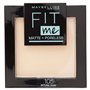 Maybelline New York - Poudre Compacte Fit Me Matte & Poreless - Peaux normales à grasses - 105 Ivoire Naturel - 9 g