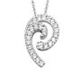 Pierre Cardin Femme 925 Argent|#Silver Balle Blanc Zircon