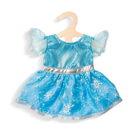 Heless 1720 - Robe de poupée Princesse de Glace Taille 28-35 cm