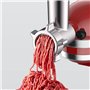 GVODE Accessoire de Hachoir à Viande pour Kitchenaid Robot Patissier, Comprenant 3 Cornes de Remplissage de Saucisses,Hachoir à 