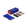 NORTHWEEK Kids Rocket, Lunettes de soleil unisexe, Multicolore - Noir mat - Rouge polarisé