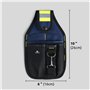 Case4Life Pochette à Outils Porte-Outil Accessoire de Ceinture Parfait pour Bricolage/électricien/Plombier/Constructeur/Menuisie