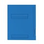 OXFORD Lot de 50 Sous-Dossiers A4 Capacité 200 Feuilles Carte Epaisseur 180g Bleu Vif