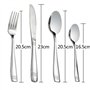 Dynko 48 Pièces Couverts en Acier Inoxydable, Service Pour 12 Personnes