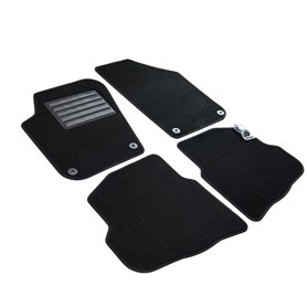 MTM SP-3744 Tapis sur Mesure en Velour pour Volkswagen Polo IV (9N) 11.2001>2009 / Fox 2004> /Seat Ibiza 2002>2008 - Cordoba 200