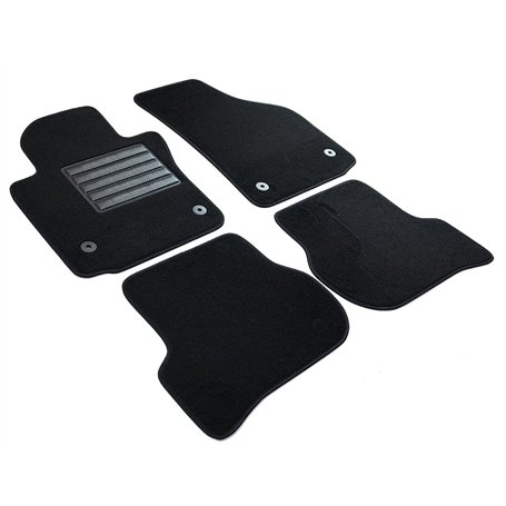 MTM SP-3127 Tapis sur Mesure en Velour pour Seat Altea / Altea XL / Leon 2004>2012 / Toledo III (5P) 2004>2010