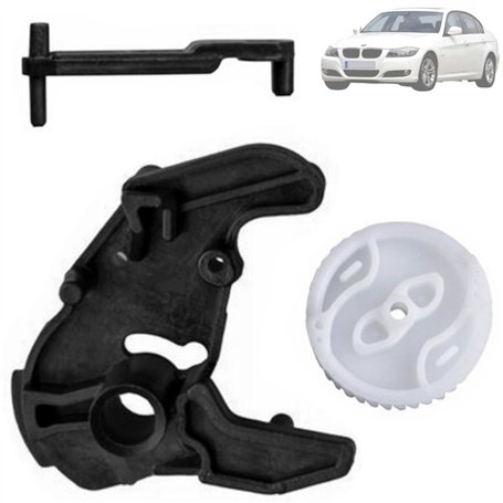 Twowinds - Clip Serrure Compatible avec BMW E90 E91 E91 E92 E93 E93 - Porte Avant ou Arrière Gauche (côté conducteur) - Verrouil