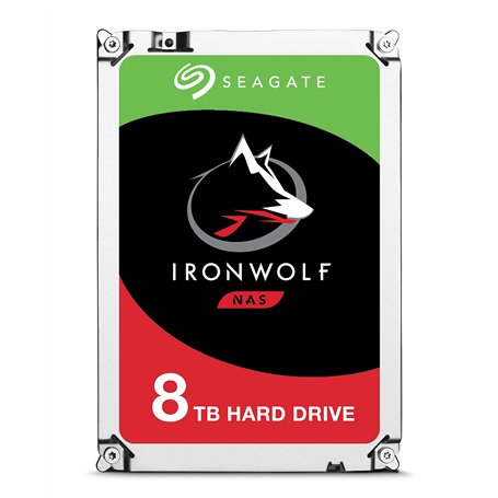 Seagate IronWolf ST8000VN0022 Disque Dur 3.5" 8000 Go Série ATA III