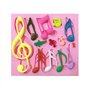 Delaman Moule en Silicone Forme Note de Musique pour Fondant Gâteau Pâte à Sucre Chocolat Décoration DIY de Patisserie