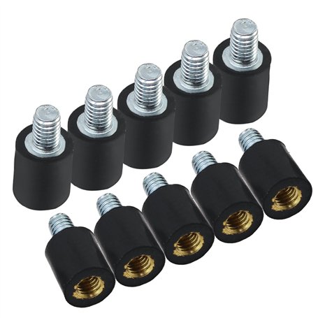 KEESIN M3 FPV Drone Contrôleur de vol Anti-vibrations Vis fixes Matériel de montage Entretoise pour Naze32 CC3D F3 PDB Carte de