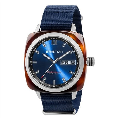 BRISTON Unisexes-Adultes Quartz Montre avec Bracelet en Acier Inoxydable 3760004812722