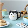 Balvi Mug Pingo Pingouin en Forme de Coupe la tête capacité 400ml Lave-Vaisselle et Micro-Ondes Céram