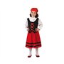 Atosa Déguisement de berger fille rouge de Noël 5 à 6 ans