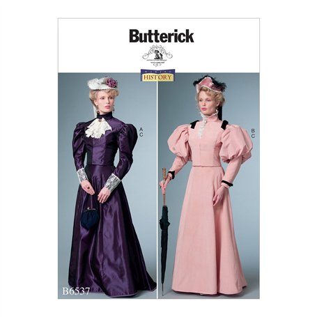 Butterick Patterns 6537 Patron de Couture pour Costume de Femme A5