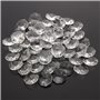 MASUNN 50Pcs Verre Clair Cristal Lustre Pendentif Lampe Prisme Parties Suspendues Gouttes 18mm