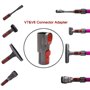 Brosse Kit Accessoires avec Tuyau pour Dyson V8 V7 V6 V10 SV10 SV11 Aspirateur avec Adaptateur,Total Clean Pièces pour Dyson V6 