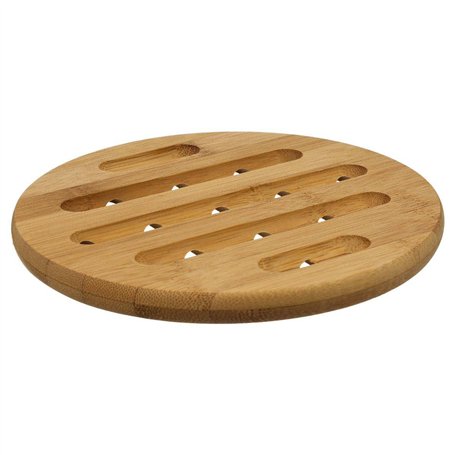 ​Dessous de plat entrecoupé - 18 cm - Bambou
