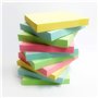 Evergreen Goods 400 Blocs-Notes Adhesives Pastel (76x76mm) - Colorés Blocs de Bloc Notes Amovibles en Bleu, Rose, Vert, Jaune | 