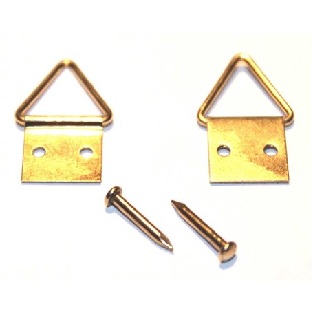 Lot de 50 Photos-Couvercle pösen – Dimensions : 1 (20 x 10 mm) – avec clous/image crochets/crochets/image