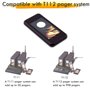 Retekess Pager Bipeur Récepteur pour Retekess T112 Système d’Appel sans Fil Restaurant Bipeur (5 Pagers)