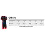 Sikma Combinaison de Cyclisme rembourrée pour Homme - Noir/Rouge - m