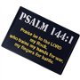 Tactique Psalm 144:1 BNW Combat Morale Brodé Crochet et boucle d'attache Patch