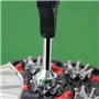 Clé de Crampon, Clé à Chaussures de Golf Champ Clé Chaussures de Golf à Frapper Spike Dissolvant pour Réparer et Installer des P
