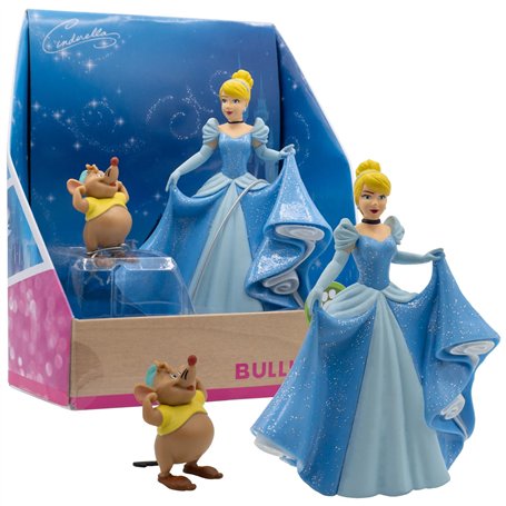 Bullyland 13438 - Jeu de Figurines Cendrillon et Karli de Walt Disney Cendrillon