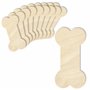 Creative Deco 10 x Formes Os de Chien | 15x7