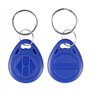 LIBO Inscriptible RFID Porte-clés 125KHz T5577 NFC Jeton proximité ID Contrôle d'accès Keyfobs Tags Carte Couleur Bleue Programm