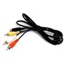 WICAREYO 1,8 m Câble Audio Vidéo AV 9 broches,Compatible pour Mega Drive 2 et 3