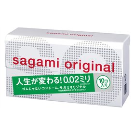 Sagami Original 002 Lot de 10 préservatifs