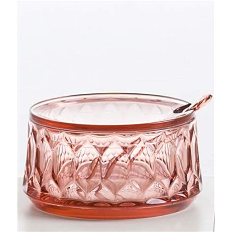 Kartell 1583 Jellies Family Sucrier Rose 10 x 6 x 11 cm