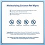 Lingettes de toilettage pour chiens et chats (paquet de 100) by Best Pet Supplies - senteurs naturelles pour les peaux sèches ou