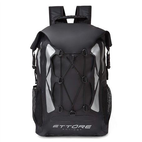 Ettore Sac A Dos De Cyclisme 100% Etanche 30L - Noir - Eclipse